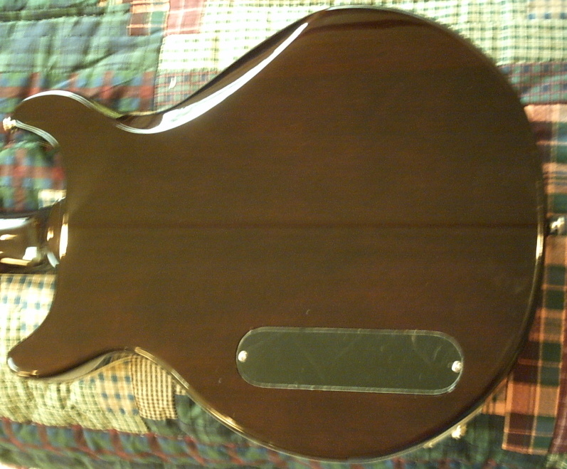 Brownsville LP DC copy 25.5" quilted top,very ornate inlay,with